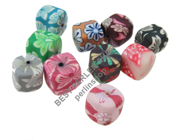 Dettagli su 25 fimo LAMPWORK PERLE Best Misto Colori Polymer Clay cubo Dettagli su 25 fimo LAMPWORK PERLE Best Misto Colori Polymer Clay cubo