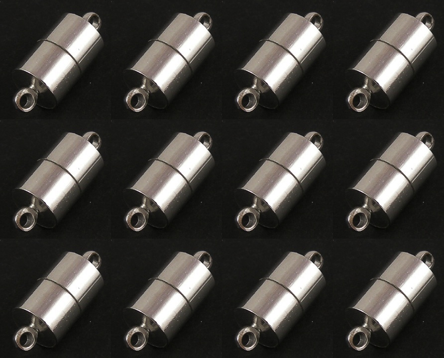 5 METALL MAGNET VERSCHLUSS VERBINDER VERSCHLÜSSE MESSING ...